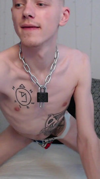 Endo Obeys Orders and Playing with His Nipples and Finally Cums