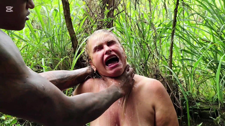 Tiffany Montavani: 丛林中的瀑布狂野性爱