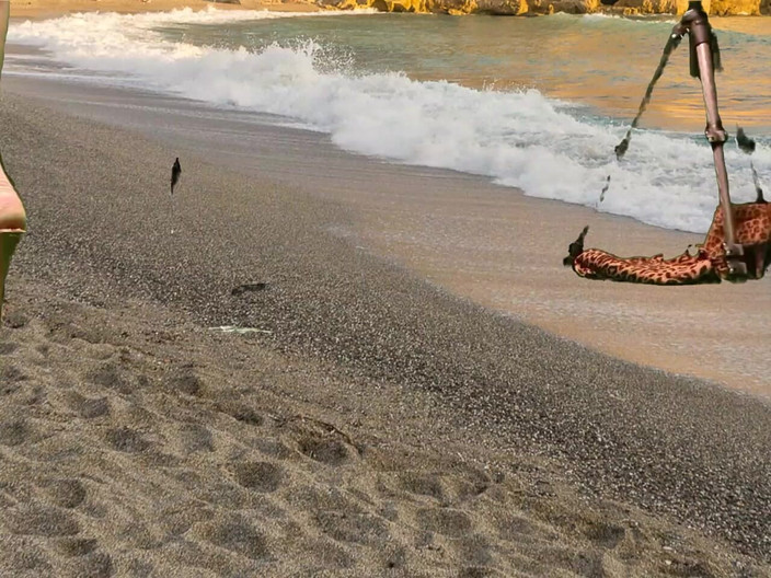 Mrs Samantha: Леопардовая дама одеваются и раздеваются