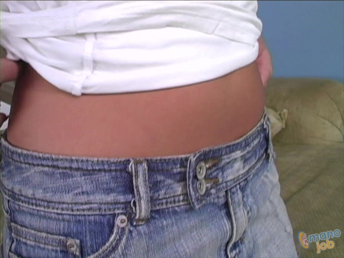 Mano Job: Addison cain: ngocok kontol pelacur