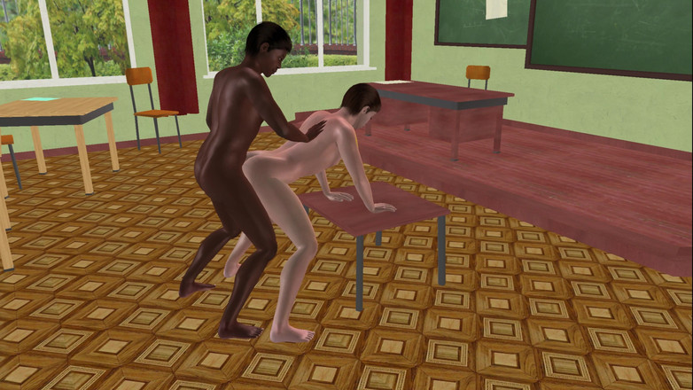 LustMen: Scena gay animata 3d in verticale 4k - momento appassionato da dietro