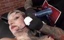 Alt Erotic: River Dawn Ink gets 5 face tattoos and fucks a big...