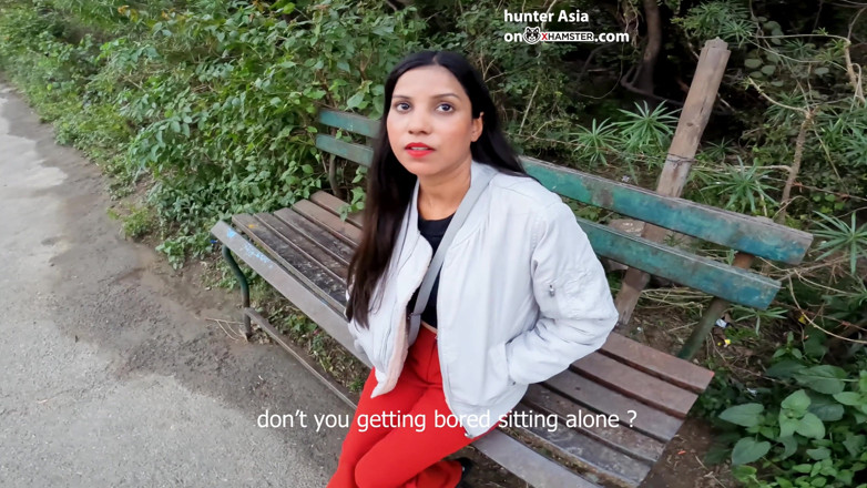 hunter Asia: Horny Indian Girl Cheating Her Boyfriend &amp; Getting Fucked by Stranger...
