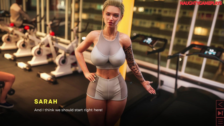 Naughty gameplays: The Synthetic (13부) 카본 - 그녀의 거대한 엉덩이에 핫한 금발 밀프 정액