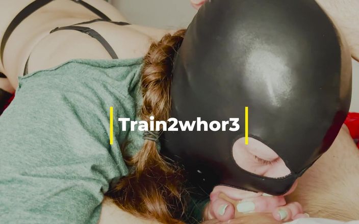 Train 2 whore: Nr.13 深喉训练，看我的屁股。我喜欢吮吸我老公的鸡巴。
