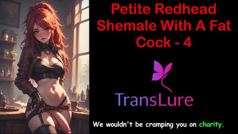 TransLure: Audio sex story drobna ruda shemale z grubym kutasem 4