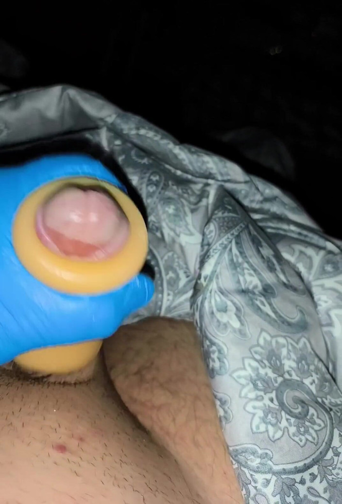 HotBigDick98: Cum Inside a Pocket Pussy