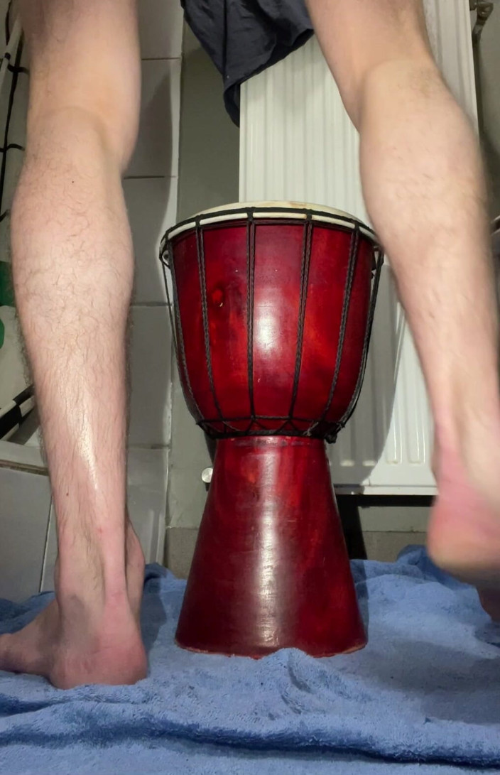 Matiefistpie: Užívám si jeden z mých oblíbených kolíků, protahuje moji kundu...