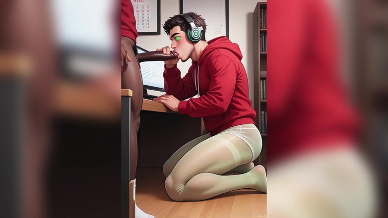 Bosss: Gay kluk šukání zadku cum