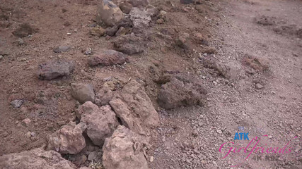 ATK Girlfriends: Lola курит и подрачивает большой член