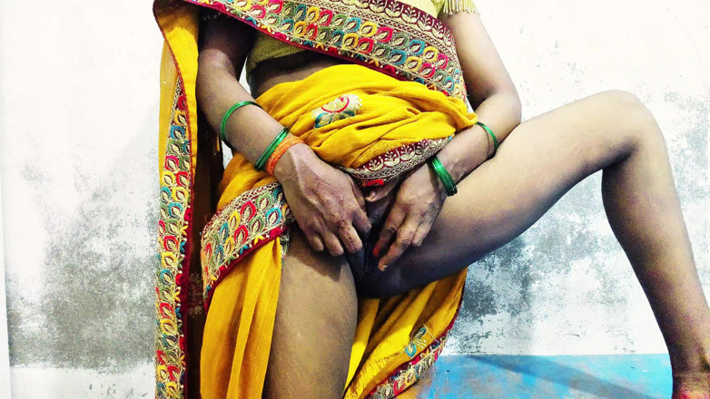 ExcitedWomen: Today I'm Ready to in a Yellow Saree with a...