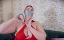 Lacey BBW Bondage: Lacey si eccita a casa e poi il suo vicino...