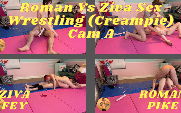 Roman Pike: Roman Vs Ziva Sex Wrestling Creampie Cam
