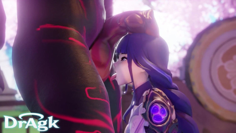 DrAgk: Dragk's Raiden kompilace - 3D animovaný cosplay sex Mezirasový cowgirl pozice nohy...