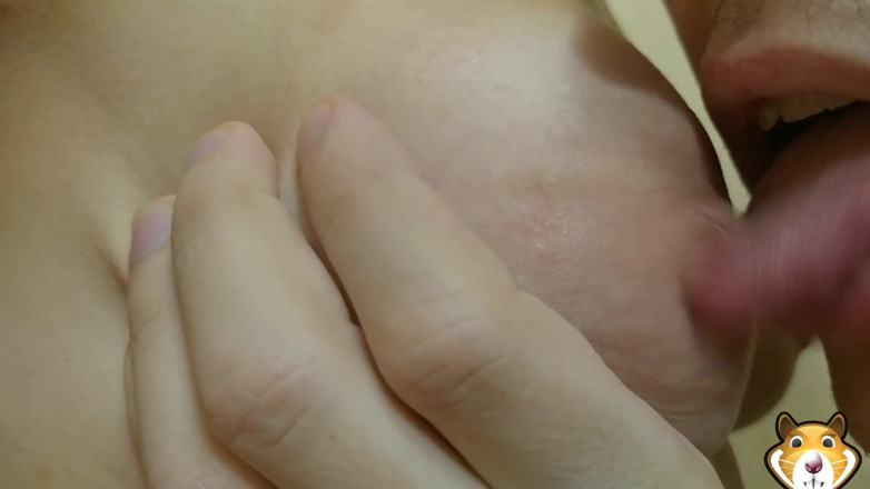 Nipple Stock: Nipple play and perfect big natural tits