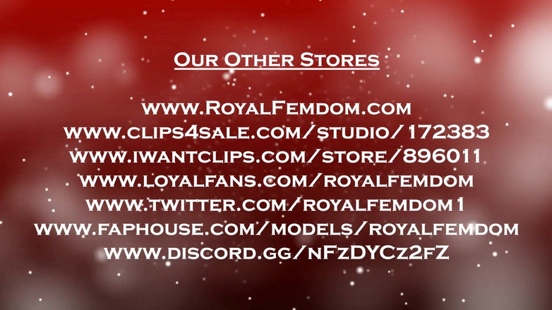 Royal Femdom: Gefälschter weihnachtsmann,