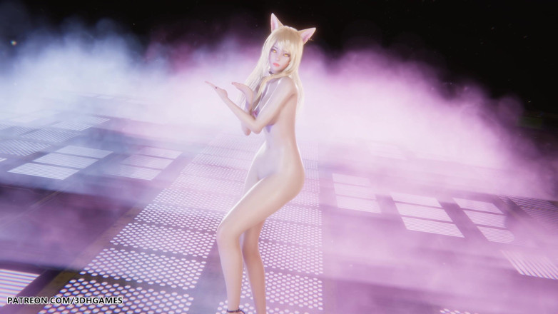 3D-Hentai Games: [mmd] T-ara - Day by Day Ahri Sexy Naked Dance League...