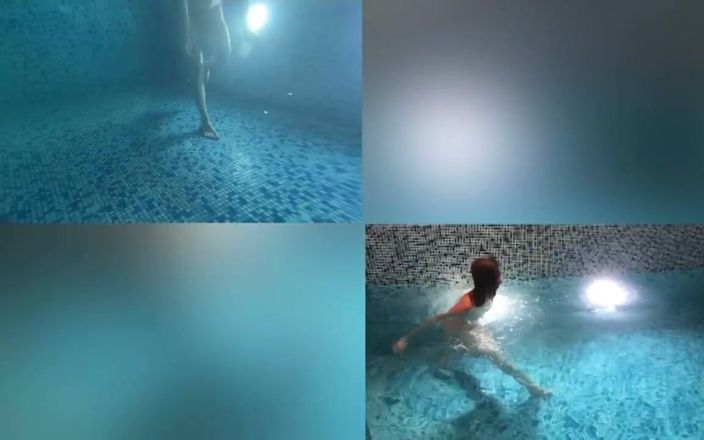 Skinny_lady69: Aliento de entrenamiento en la piscina
