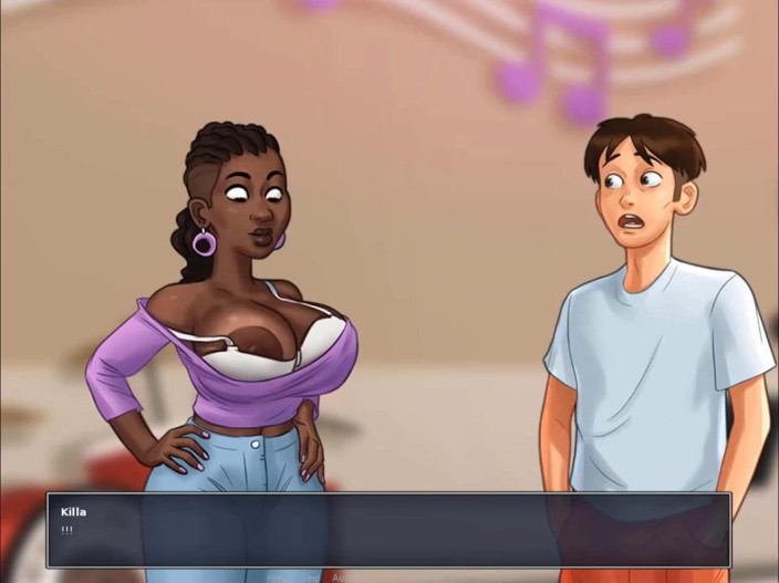 Cartoon Play: Summertime saga part 207 - rockstar