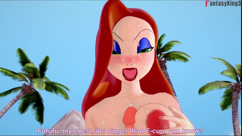 Fantasy king: Being Fucked by Jessica Rabbit Hot MILF