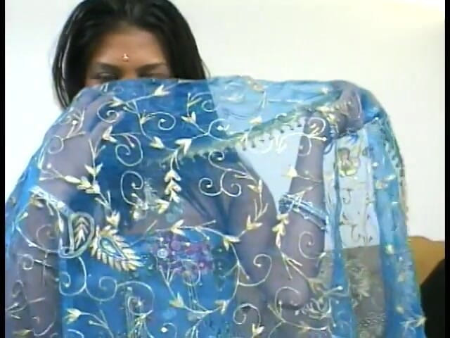 Indian Goddesses: Indian beauty in blue sari Rani Khan is fond of...