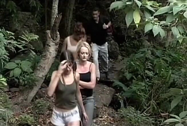 Public Lust: Hot amateur couple fucking on a rock