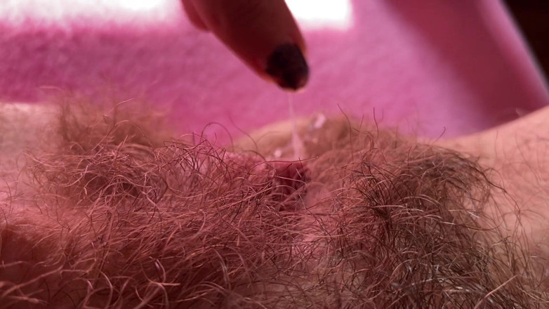 Cuteblonde666: Wet pussy sounds closeup big clit hairy