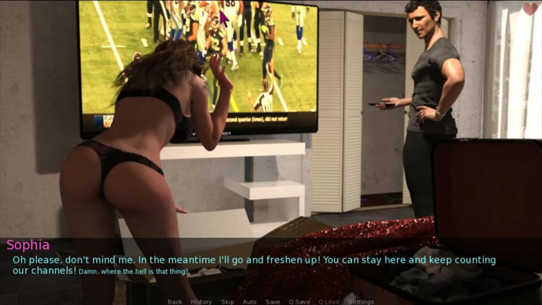 Visual Novels: 마누라와 계모 9부
