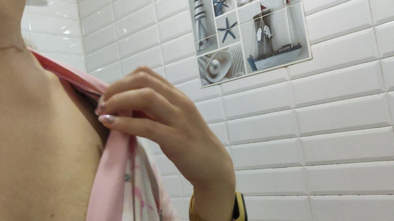 Risky Hairy Couple: Stor kvinnas muskler böjer sig