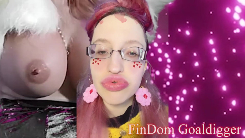 FinDom Goaldigger: Cute slut girl transformation