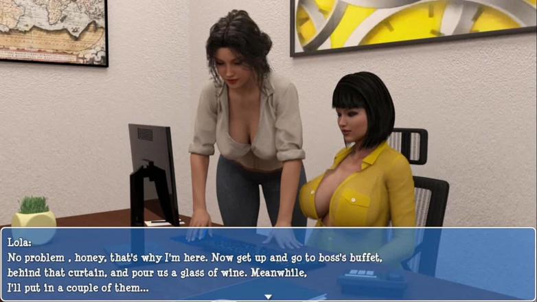 Dirty GamesXxX: Lily of the valley: housewife and a office secretary