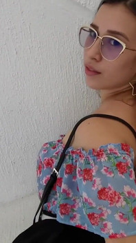 Sexy kolumbianerin lutschen und ficken in einer mall