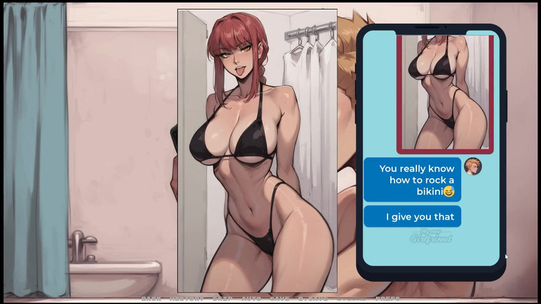 Cumming Gaming: Моя новая подруга эпизод 21 конкурс в бикини со сводными сестрами!