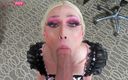 Pure TS and becoming femme: Sucking cock before getting being ready for daddy