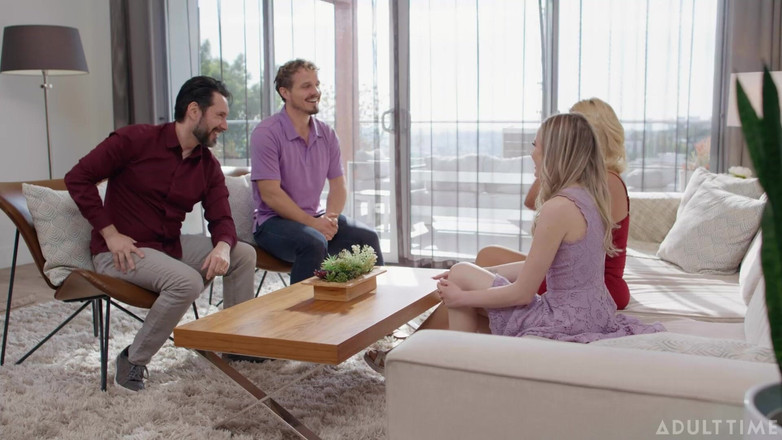 Adult Time: Khusus orang dewasa - istri sange scarlett sage ngentot sama sahabatnya...