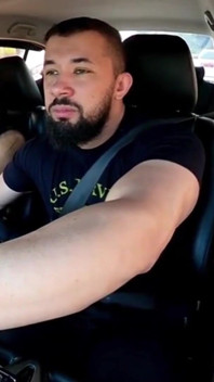 Traffic Blowjob: Exhibitionist Brunette Shows Her Tits and Sucks It All in the Car