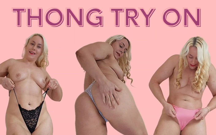 Michellexm: Percubaan thong MILF berpantat besar pada Haul