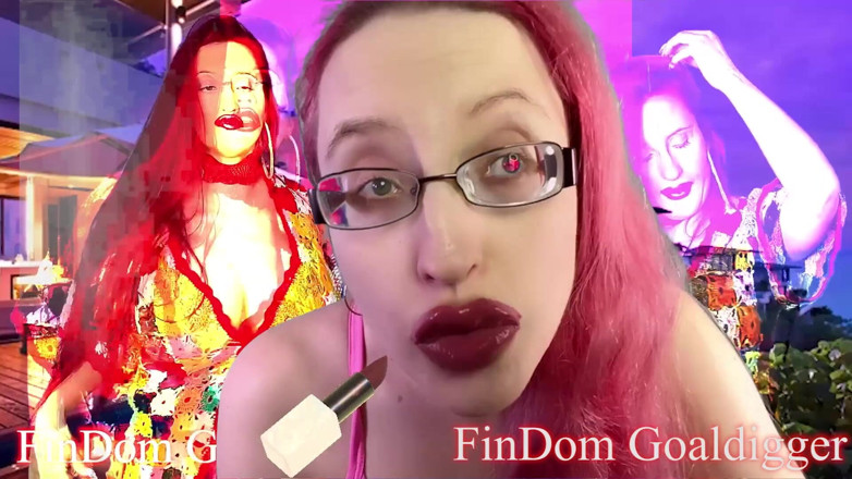 FinDom Goaldigger: LipGloss transformed you into iPhone