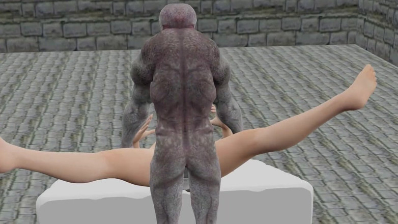 Charter: Alien Monster hårt knull med bick kuk