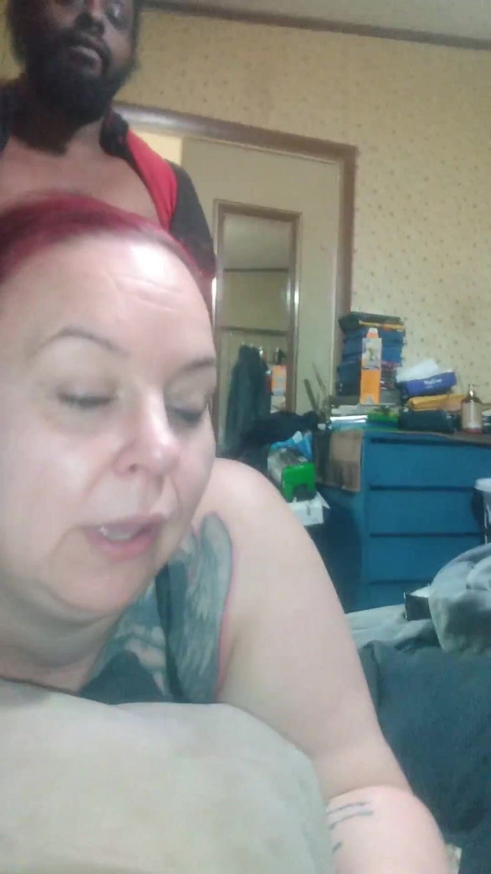 ShadowGodKing: Svůdné černé sexy spodní prádlo Krémové baculaté zrzavé kundičky backshots