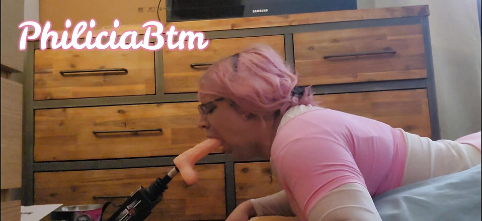 PhiliciaBtm: 섹스 머신으로 즐기는 순결의 Philiciabtm