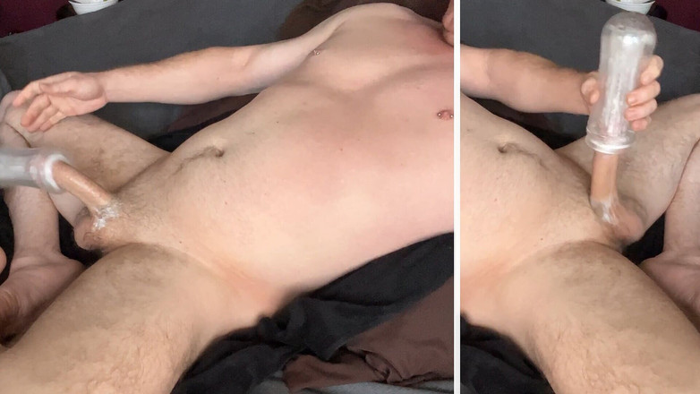 ScottyNaughty69: 私の透明なおもちゃを撫でて、深く中出しするまでファックします!