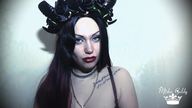 Goddess Misha Goldy: My Lips - Is a Door to Hell! Enjoy