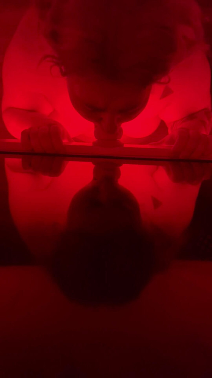 Quinnicide: BBWミルフのディープスロート ディルド 乱れた視点