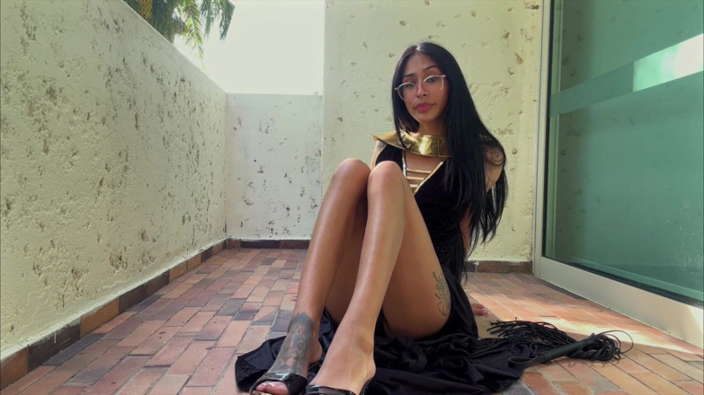 Kink in Time: Gisele Amore's Ancient Egyptian Femdom Fantasy HD POV Divine Command...