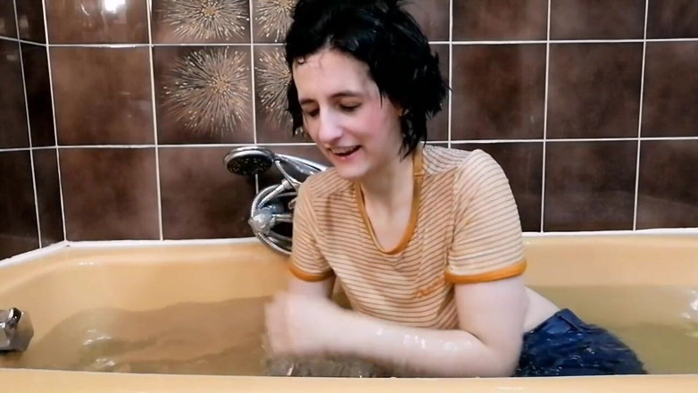 The Antichristrix: Stepsister gets dunked JOI