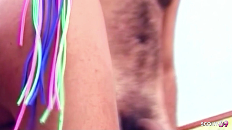 Shemale TS Collection: Anh chàng cực kỳ rậm lông được đụ lỗ hậu trong một...