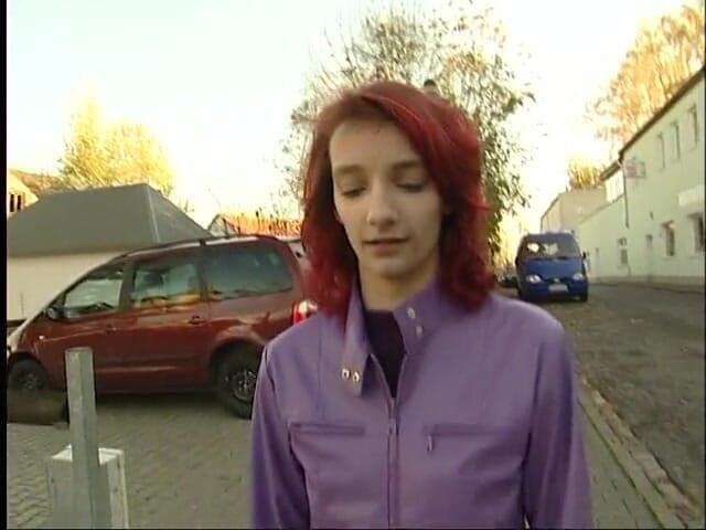 Dirty Teeny: Redhead teen with small tits gives an amazing blowjob at...