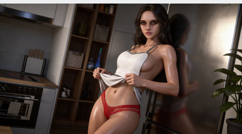 Hentaigamer18: Ragazza calda cucina molto caldo per me