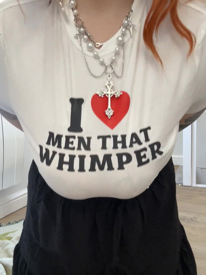 Bigtiddygoth: Los hombres que gime son los mejores